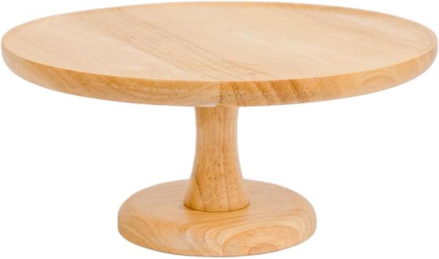 ケーキスタンド 木製 小物入れ フルーツ入れ 直径24.8×高さ11cm ケーキドーム ケーキプレート フルーツプレート デザート スナック 果物収納 (ケーキスタンド 木製)の通販は