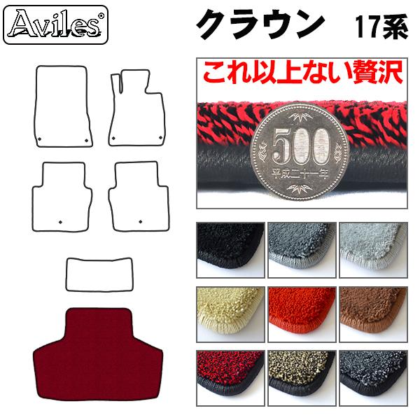 トヨタ ジャケット冠 17系 170系 ラゲッジマット 立ち会い場つや消し ブートつや消し[厚さ20粍最御膳上等つや消し]