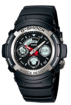 カシオ CASIO 腕時計 G-SHOCK Gショック アナログ デジタルコンビネーションモデル AW-590-1AJF 送料無料