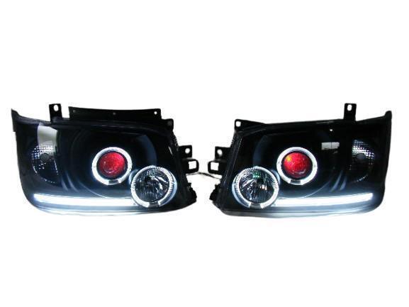 流れる シーケンシャルウインカー ハイエース200系 1型/2型 イカリング  