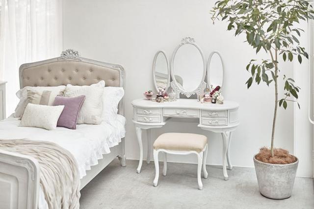 送料無料 ドレッサー RD-1367AW 3面ドレッサー