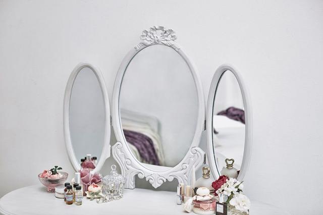 送料無料 ドレッサー RD-1367AW 3面ドレッサー