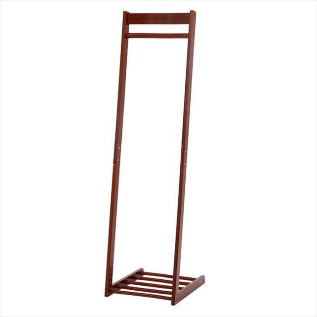 ハンガーラック（ダークブラウン）　VR-7215DBR