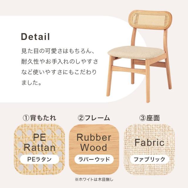 ダイニング3点セット 2人用 ダイニングテーブル 丸テーブル 90cm 円形 ダイニングチェア 2脚 木製 おしゃれ 北欧 カントリー リビング ファブリック ダイニングセット コンパクト SH-864054-3Sの通販は