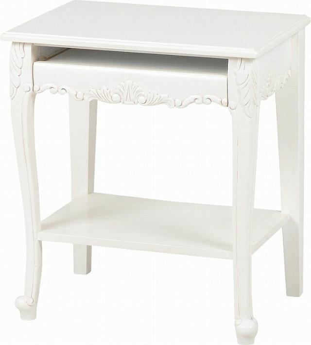 送料無料 ヴィオレッタシリーズ パソコンテーブル（アンティーク