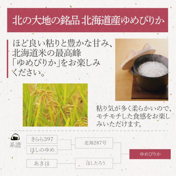 令和7年産 北海道産 ゆめぴりか 30kg 白米 送料無料 国産米 お米 おくさま印_6