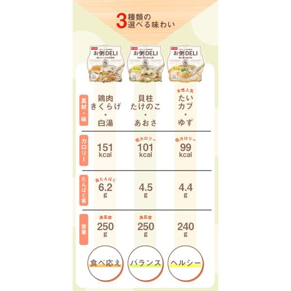 おくさま印 お粥DELI 貝柱と筍のあおさ粥 36食セット 国産 レトルト 常温保存 無添加