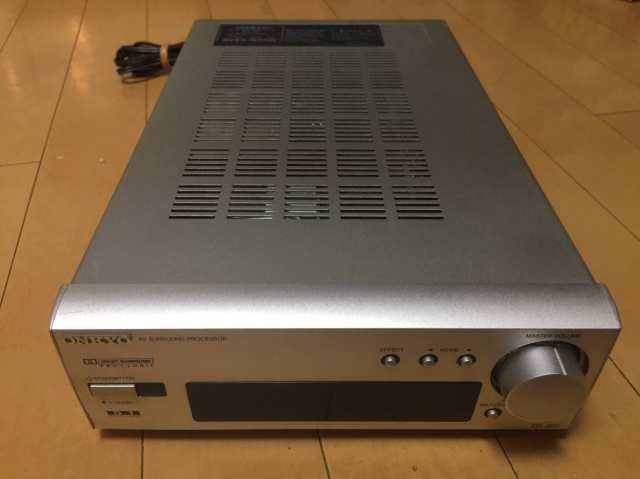 【中古】 ONKYO INTEC205 5.1ch入力装備サラウンドプロセッサー ED-205(S)