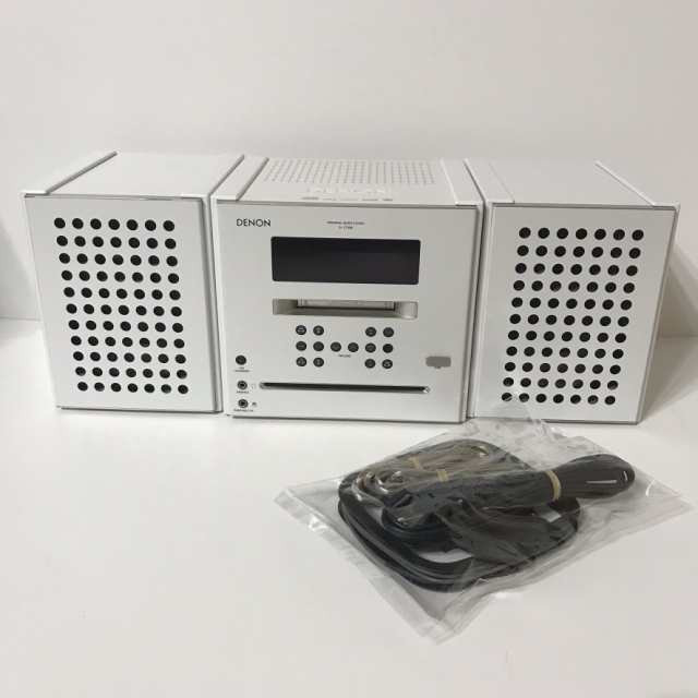 【中古】 ホワイト Denon CD/MDシステムコンポ ホワイト D-C7USB-W