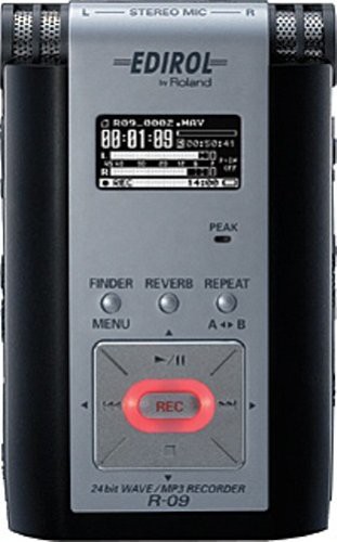 【中古】 Roland 24bit WAVE/MP3 RECORDER R-09