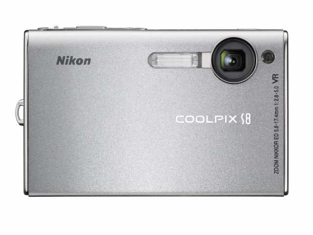 【中古】 グロスシルバー Nikon デジタルカメラ COOLPIX S8 シルバー COOLPIXS8S