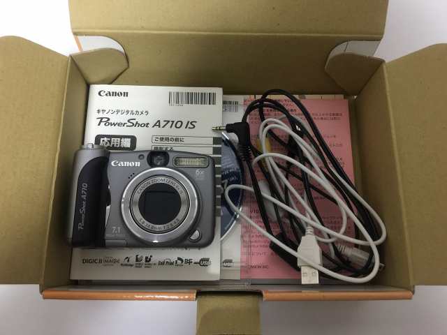 【中古】 Canon デジタルカメラ PowerShot (パワーショット)A710 IS PSA710IS