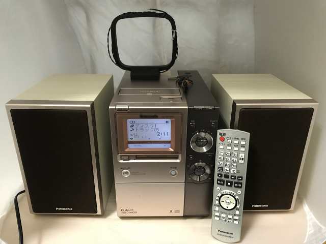 【中古】 パナソニック SDステレオシステム ブラウン SC-PM770SD-T