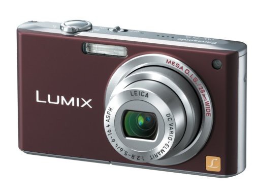 【中古】 ショコラブラウン パナソニック デジタルカメラ LUMIX (ルミックス) ショコラブラウン DMC-FX33-T