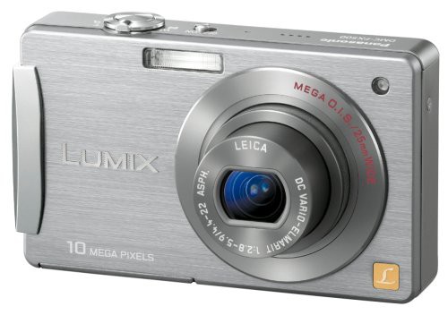 【中古】 パナソニック デジタルカメラ LUMIX (ルミックス) ストーンシルバー DMC-FX500-S