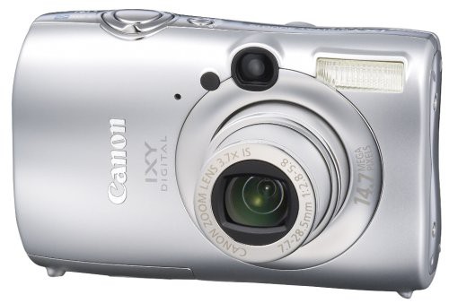 【中古】 ウルフシルバー Canon デジタルカメラ IXY DIGITAL (イクシ) 3000 IS シルバー IXYD3000IS(SL)