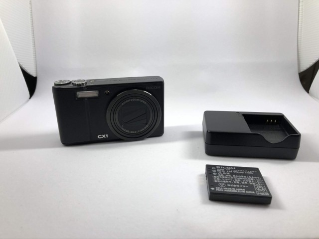 【中古】 ブラック RICOH デジタルカメラ CX1 ブラック CX1BK