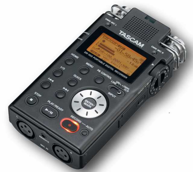 【中古】 TASCAM PCMレコーダー フラッグシップモデル DR-100