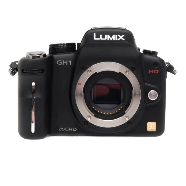 【中古】 パナソニック デジタル一眼カメラ GH1 ボディ コンフォートブラック DMC-GH1-Kの通販は