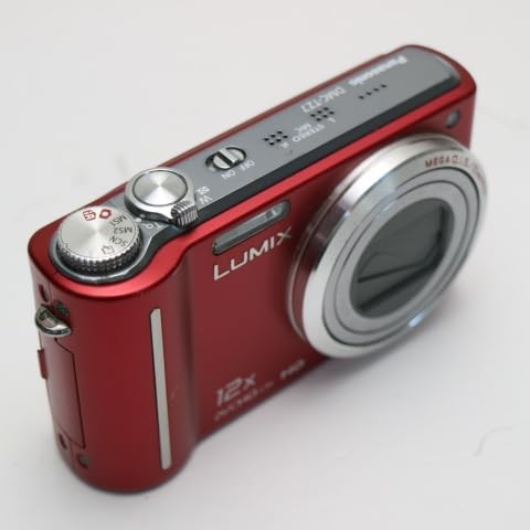 【中古】 パナソニック デジタルカメラ LUMIX1010万画素 光学12倍ズーム(レッド)DMCTZ7R DMC-TZ7-Rの通販は