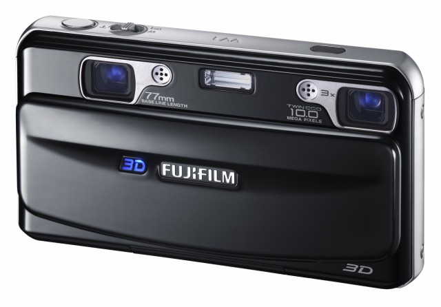 【中古】 FUJIFILM 3Dカメラ FinePix REAL ブラック F FX-3D W1