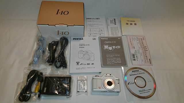 【中古】 パールホワイト PENTAX デジタルカメラ Optio I-10 パールホワイト OPTIOI-10PH