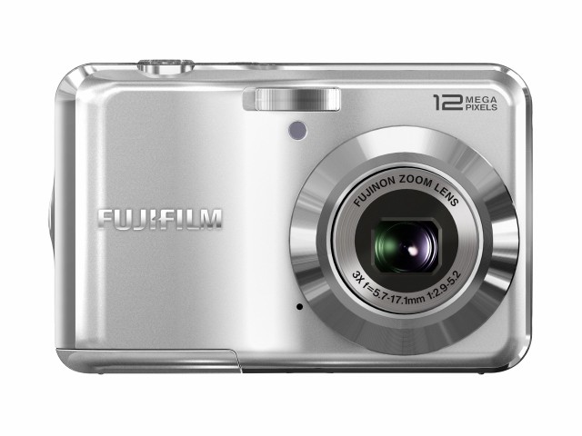 【中古】 富士フイルム FinePix AV100 12 MP デジタルカメラ 3倍光学ズームと2.7インチ液晶ディスプレイ(シルバー)