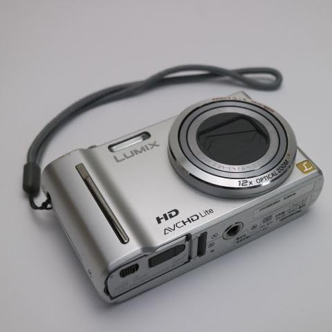 【中古】 シルバー パナソニック デジタルカメラ ルミックス シルバー DMC-TZ10-S