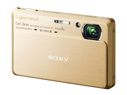 【中古】 ゴールド SONY デジタルカメラ Cyber-Shot(サイバーショット) TX9 (1220万画素CMOS/光学x4/デジタルx8) ゴールド DSC-TX9/N