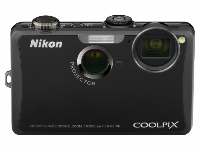 【中古】 ブラック Nikon デジタルカメラ COOLPIX (クールピクス) S1100pj ブラック S1100PJBK 1410万画素 光学5倍ズーム 広角28mm 3型タ