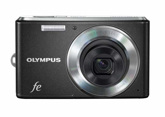 【中古】 ブラック OLYMPUS デジタルカメラ FE-4050 ブラック 光学4倍ズーム FE-4050 BLK 1200万画素 光学4倍ズーム 2.7型液晶の通販は 13,076円