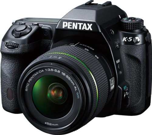 【中古】 ブラック_18-55レンズキット PENTAX デジタル一眼レフカメラ K-5 18-55レンズキット K-5LK18-55WR