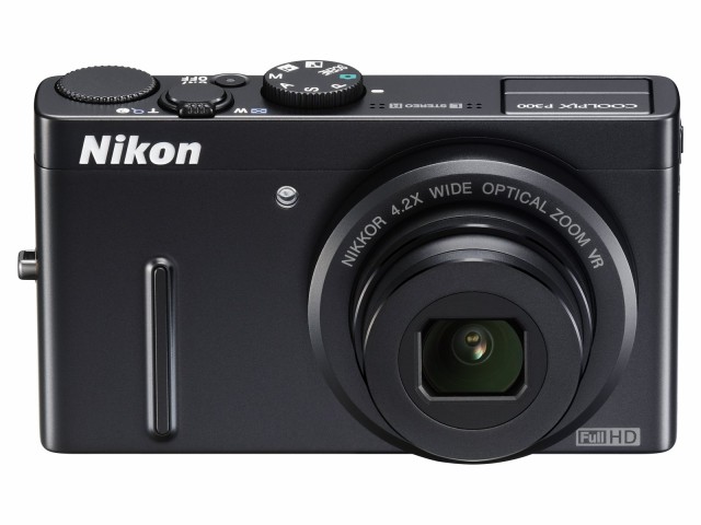 【中古】 NikonデジタルカメラCOOLPIX P300 ブラックP300 1220万画素 裏面照射CMOS 広角24mm 光学4.2倍 F1.8レンズ フルHD