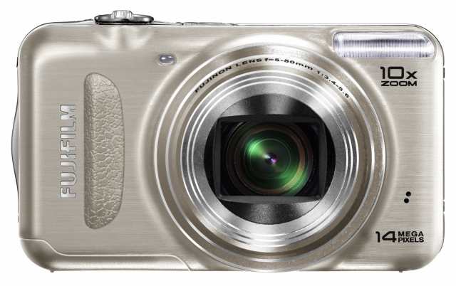 【中古】 シャンパンゴールド FUJIFILM デジタルカメラ FinePix T300 光学10倍 シャンパンゴールド FX-T300Gの通販は
