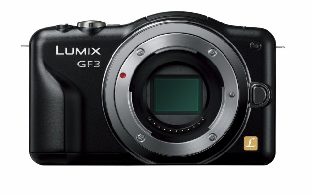 【中古】 エスプリブラック_ボディ パナソニック ミラーレス一眼カメラ LUMIX GF3 ボディ エスプリブラック DMC-GF3-K