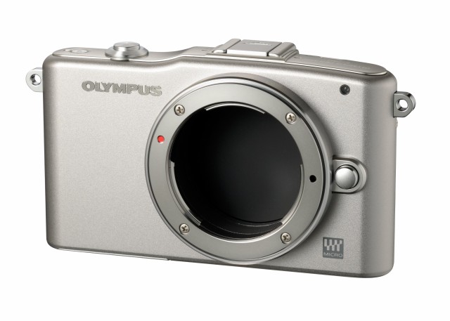 【中古】 シルバー_ボディ OLYMPUS ミラーレス一眼 PEN mini E-PM1 ボディ シルバー E-PM1 BODY SLV