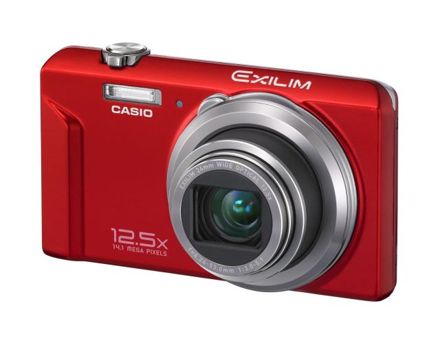 CASIO EXILIM コンパクトデジタルカメラ 赤 CASIO（カメラ