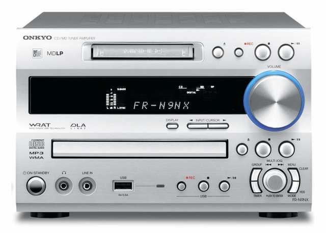 【中古】 ONKYO CD/MDチューナーアンプ FR-N9NX(S)