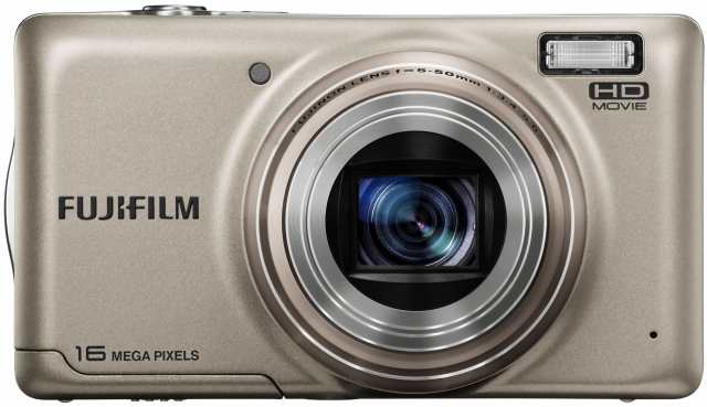 【中古】 シャンパンゴールド FUJIFILM デジタルカメラ FinePix T400 光学10倍 シャンパンゴールド F FX-T400G