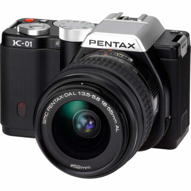 【中古】 ブラック/ブラック_ズームレンズキット PENTAX ミラーレス一眼カメラ K-01ズームレンズキット ブラック/ブラック K-01ZK BK/BK