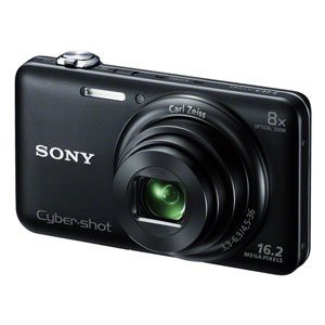 【中古】 SONY デジタルカメラ Cyber-shot WX60 1620万画素 光学8倍 ブラック DSC-WX60-B