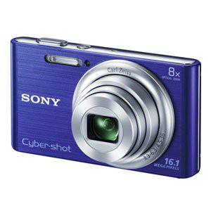 【中古】 SONY デジタルカメラ Cyber-shot W730 1640万画素 光学8倍 ブルー DSC-W730L