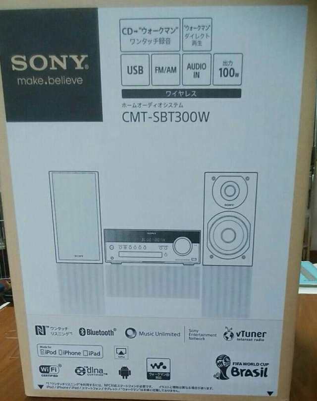 【中古】 SONY マルチコネクトコンポ CMT-SBT300W