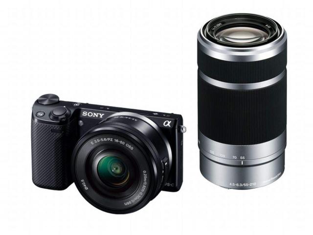 中古】 SONY ソニー デジタル一眼カメラ「NEX-5T」ダブルズームレンズ 