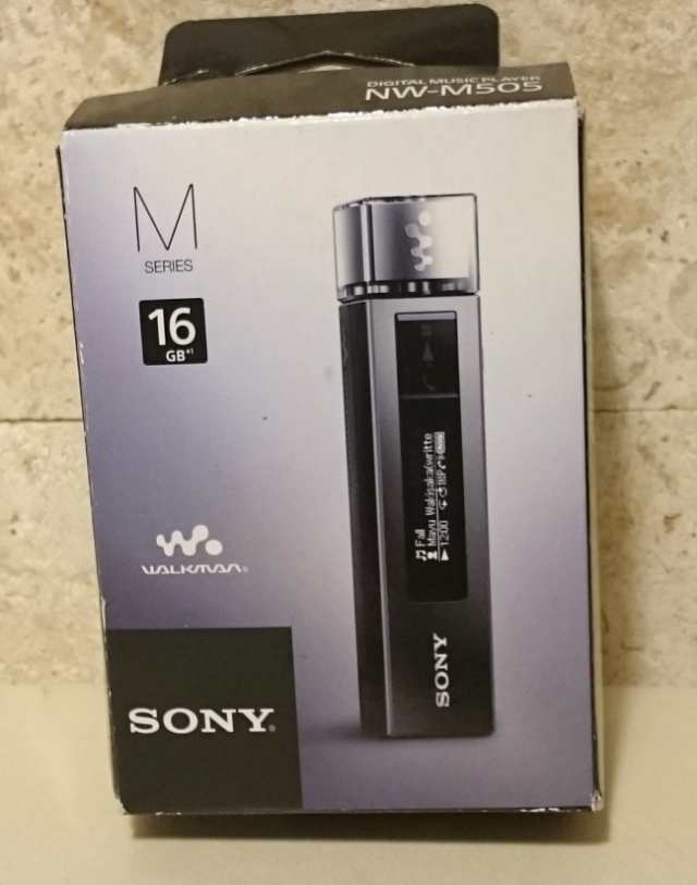 【中古】 ブラック SONY ウォークマン Mシリーズ 16GB ブラック NW-M505/B