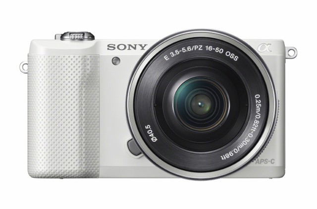 【中古】 SONY α5000 パワーズームレンズキット(ホワイト／デジタル一眼)