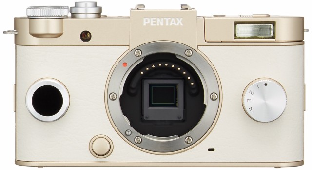 【中古】 通常品_ボディ_ゴールド PENTAX ミラーレス一眼 Q-S1 ボディ ゴールド 06220