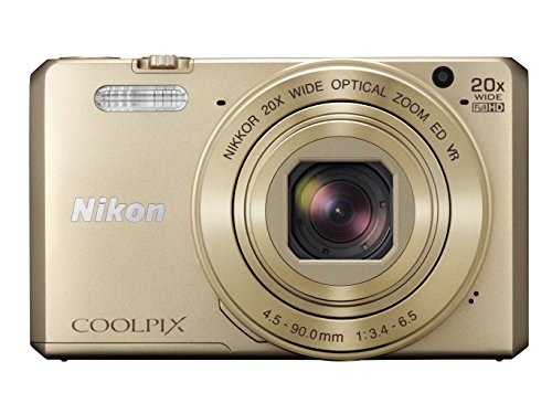 【中古】 ゴールド Nikon デジタルカメラ COOLPIX S7000 20倍ズーム 1605万画素 ゴールド S7000GL