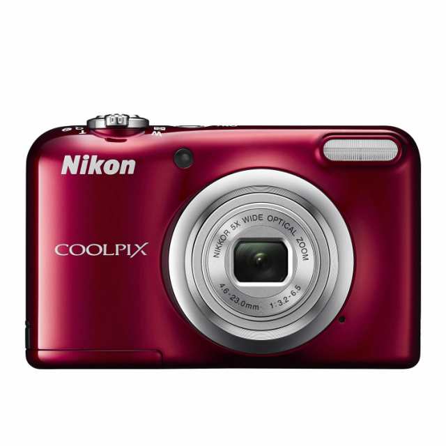 【中古】 レッド_単体 Nikon デジタルカメラ COOLPIX A10 レッド 光学5倍ズーム 1614万画素 乾電池タイプ A10RD