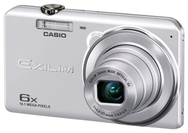 Amazon | CASIO デジタルカメラ EXILIM 1610万画素 6倍 シルバー
